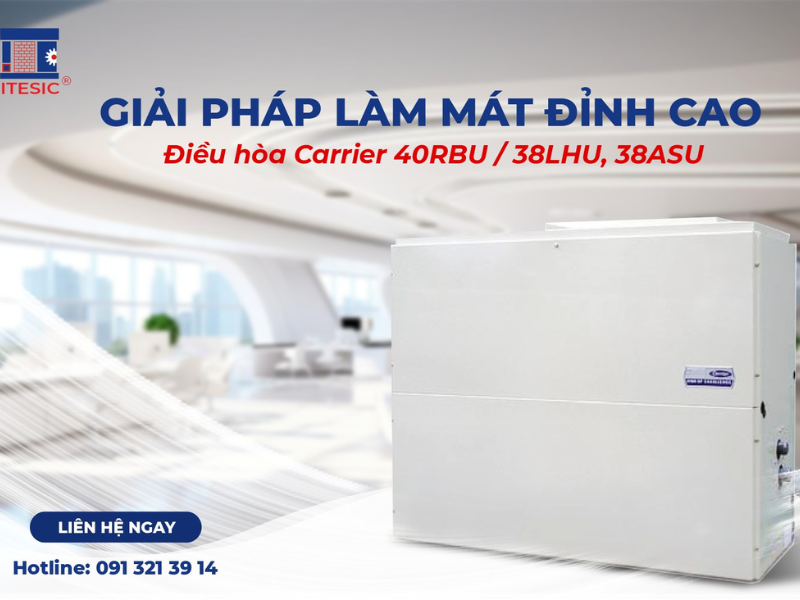 điều hòa Carrier 40RBU / 38LHU, 38ASU