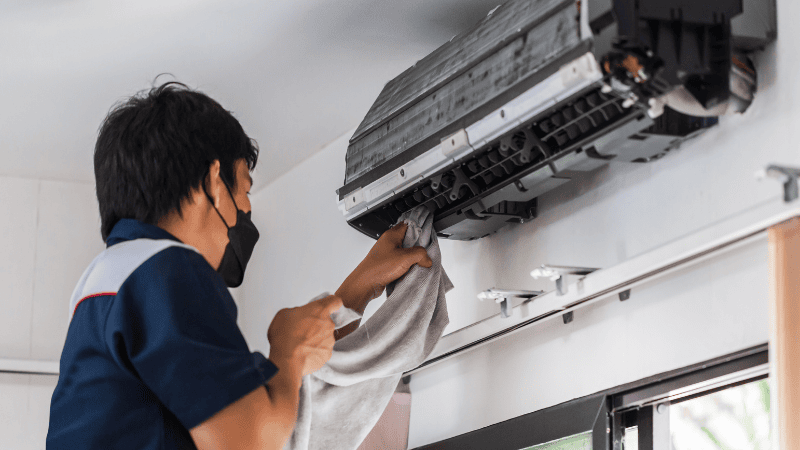 Vệ sinh dàn lạnh của điều hòa