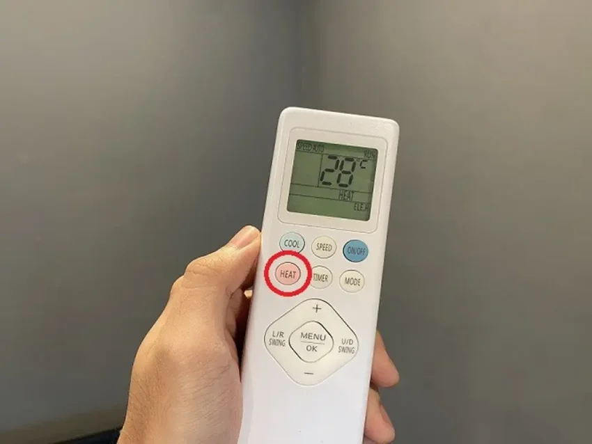 Lưu ý khi sử dụng chế độ Heat