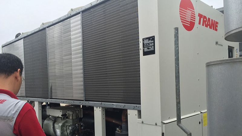Lắp đặt hệ thống điều hòa VRF Trane
