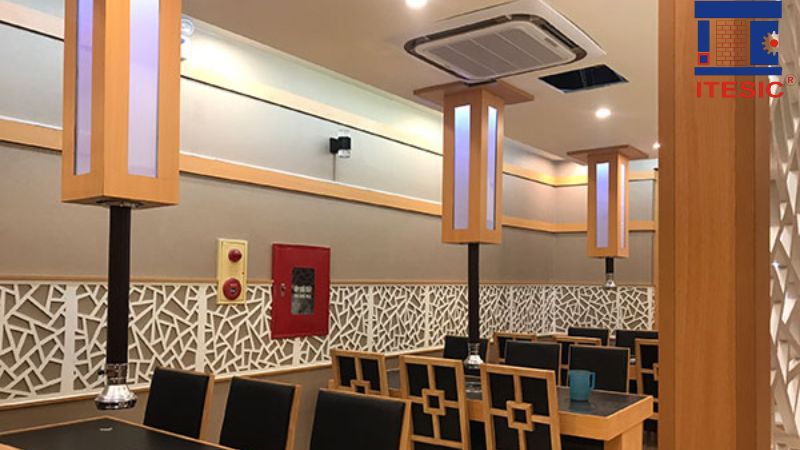 Hệ thống điều hòa cho nhà hàng